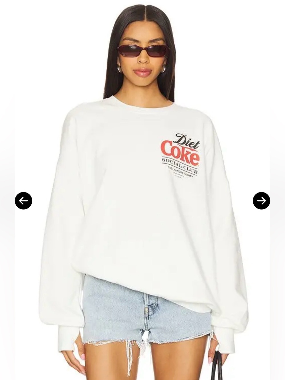 The Laundry Room Diet Coke Social Club Sweatshirt
